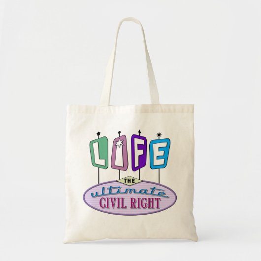 Tote bag with a retro design. tragetasche (Vorne)