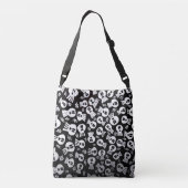 Tote bag with skulls tragetaschen mit langen trägern (Rückseite)