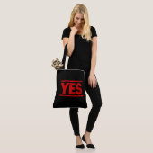 Tote Bag Yes Tasche (Am Model)