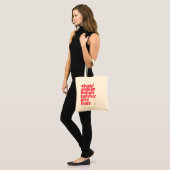 Tote Bag - Zetafonts Keratine Tragetasche (Vorderseite (Model))