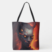 Tote Bagdance of Flames Tasche (Rückseite)