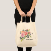 Tote Bags - Bloom Gently Tragetasche (Vorderseite (Produkt))