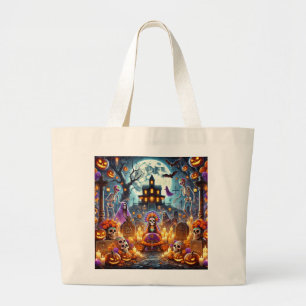 Tote Bags Damen Halloween-Party Jumbo Stoffbeutel