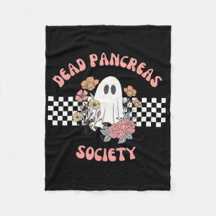 Tote Bauchspeicheldrüse Gesellschaft Funny Ghost D Fleecedecke