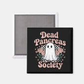 Tote Bauchspeicheldrüse Gesellschaft Funny Ghost D Magnet (Vorderseite/Rückseite)