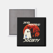 Tote Bauchspeicheldrüse Gesellschaft Geist Diabete Magnet (Vorderseite/Rückseite)
