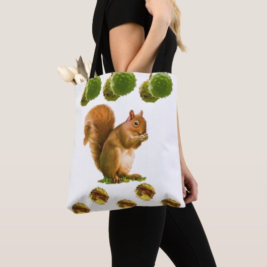 Tote-Beutel-Eichhörnchen Tasche (Von Nahem)