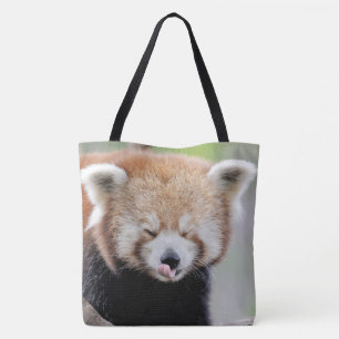 Tote Beutel Foto roter Panda , Tier 0093. Tasche