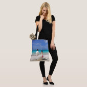Tote Beutel Geschenk Bag Bride Groom Beach Hochzei Tasche (Am Model)