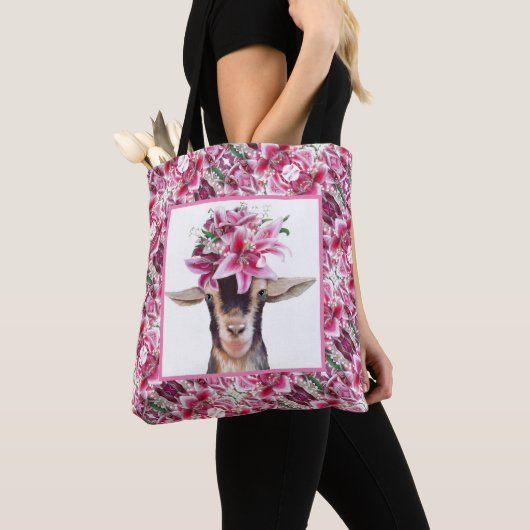 Tote Beutel - Lily the Goat Tasche (Von Nahem)