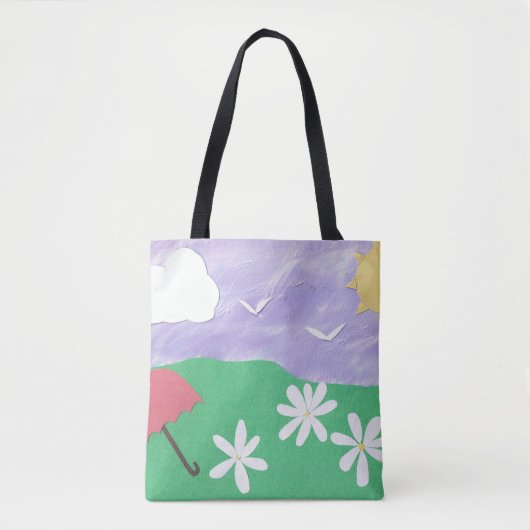 Tote Beutel mit Außenansicht Tasche (Vorderseite)