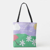 Tote Beutel mit Außenansicht Tasche (Rückseite)