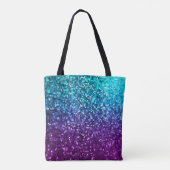 Tote Beutel Mosaik Sparkley Textur Tasche (Rückseite)