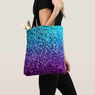 Tote Beutel Mosaik Sparkley Textur Tasche