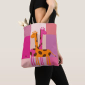 Tote Beutel Muttertag Giraffe Tasche (Von Nahem)