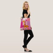 Tote Beutel Muttertag Giraffe Tasche (Am Model)