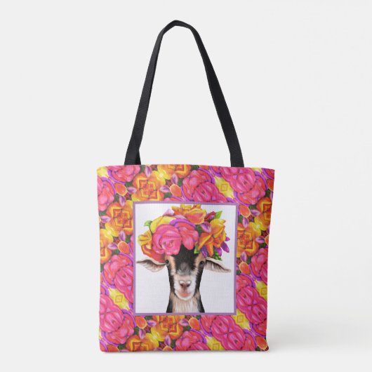 Tote Beutel - Posey die Ziege Tasche (Rückseite)