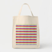Tote Beutel - Rainbow Diamonds Tragetasche (Vorne)