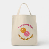 Tote Beutel Tasche Fabulous - Spaß & Stylish Reusa (Rückseite)
