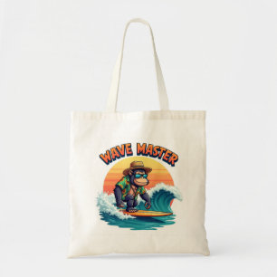 Tote Beutel 🦍 Wave Master Gorilla Surf Stil Tragetasche
