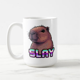 Töte Capybara Lustiges Tier Meme Kaffeetasse