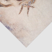 Tote Dichter, die von einem Zentrum getragen werde Seidenpapier (Detail)