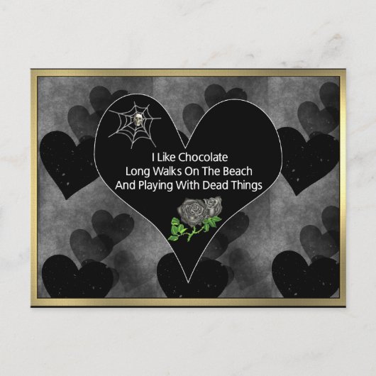 Tote Dinge Postkarte (Vorderseite)