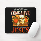 Tote Dinge werden lebendig Name Jesu Christliches  Mousepad (Mit Mouse)