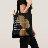 Tote "Ebony Woman" Tasche (Von Nahem)