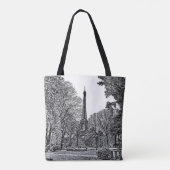 Tote EIFFEL TURM Tasche (Rückseite)