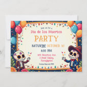 💀 Tote ernsthaft wegen Spaß Einladung (Vorderseite)