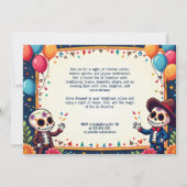 💀 Tote ernsthaft wegen Spaß Einladung (Rückseite)