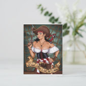 Tote erzählen keine Geschichten Postkarte (Stehend Vorderseite)