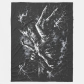 Tote Fee von BurnsInHell Fleecedecke (Vorderseite)