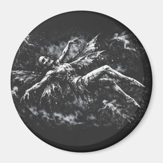 Tote Fee von BurnsInHell Magnet (Vorne)