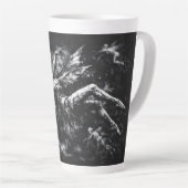 Tote Fee von BurnsInHell Milchtasse (Rechte Ecke)