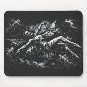 Tote Fee von BurnsInHell Mousepad