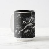 Tote Fee von BurnsInHell Zweifarbige Tasse (Vorderseite Links)