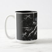 Tote Fee von BurnsInHell Zweifarbige Tasse (Links)