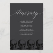 Tote Geburtstagskarte Programm (Vorderseite)