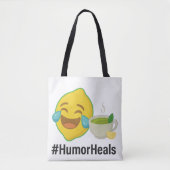Tote Humor Heals LemonHead Tasche (Vorderseite)