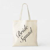 Tote Junggesellinnenparty oder Hochzeitsparty Tragetasche (Rückseite)