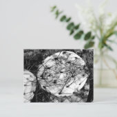 Tote Kaktus Postkarte (Stehend Vorderseite)