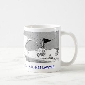 Tote Lawyer™ Fluglinien-Rechtsanwalt-Kaffee-Tasse Kaffeetasse