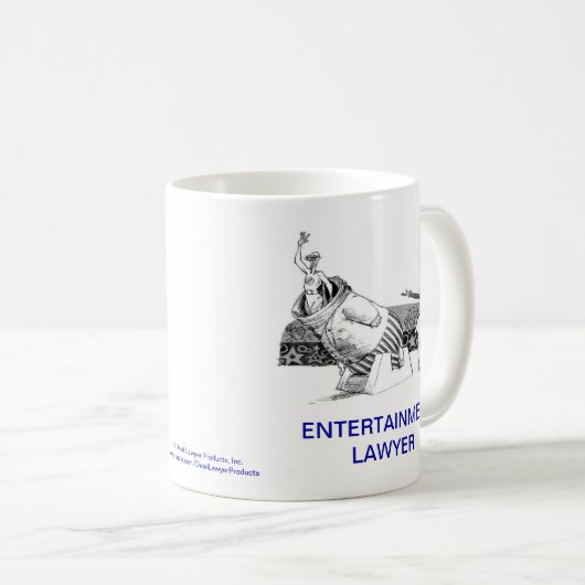 Tote Lawyer™ Kaffeetasse (VorderseiteRechts)