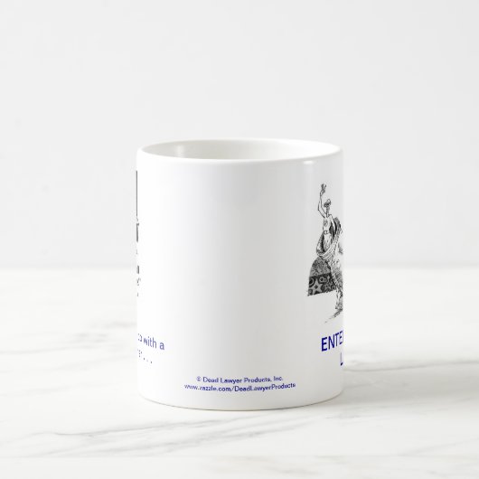 Tote Lawyer™ Kaffeetasse (Mittel)