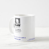 Tote Lawyer™ Kaffeetasse (Vorderseite Links)