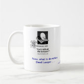 Tote Lawyer™ Kaffeetasse (Links)