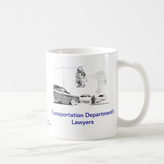 Tote Lawyer™ Kaffeetasse (Rechts)