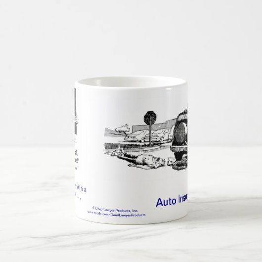 Tote Lawyer™ Kaffeetasse (Mittel)